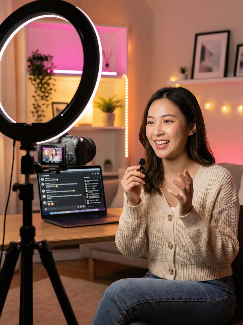 小蓝导航原创视频-甜心主播日常vlog视频